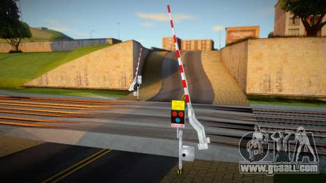 Railroad Crossing Mod Slovakia v2 for GTA San Andreas