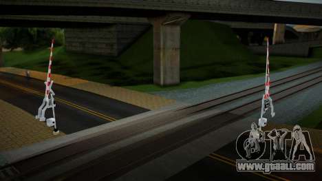 Railroad Crossing Mod Slovakia v13 for GTA San Andreas