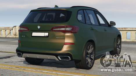 BMW X5 (G05) Te Papa Green