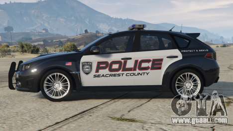 Subaru Impreza Seacrest County Police