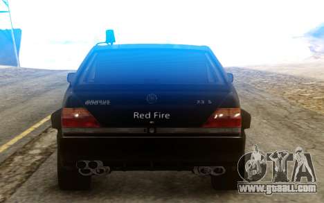 Mercedes-Benz W140 tuning for GTA San Andreas