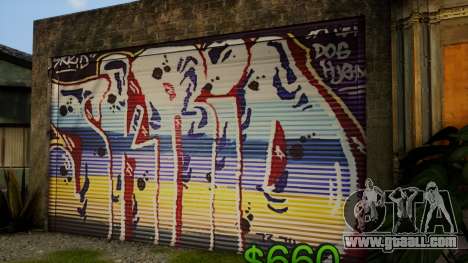 Grove CJ Garage Graffiti v9
