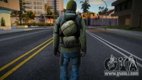Half-Life 2 Rebels Male v9 for GTA San Andreas