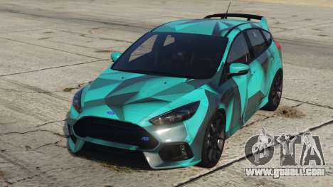 Ford Focus RS Munsell Blue