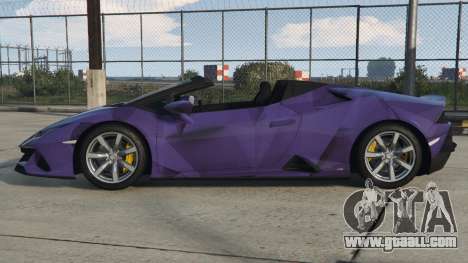 Lamborghini Huracan Purple Navy