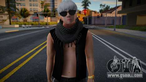 Young Blonde man for GTA San Andreas