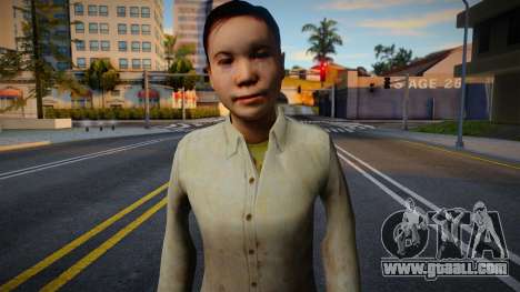 Half-Life 2 Citizens Female v4 for GTA San Andreas