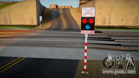 Railroad Crossing Mod Slovakia v3 for GTA San Andreas