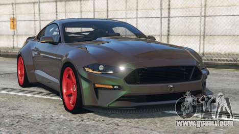 Ford Mustang GT Gray-asparagus