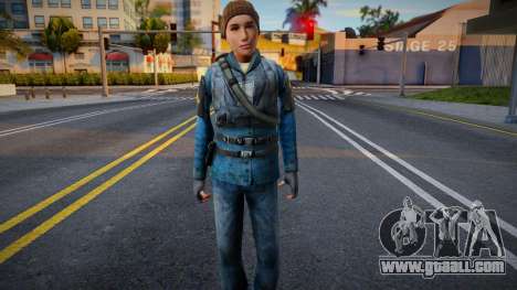 Half-Life 2 Rebels Female v2 for GTA San Andreas