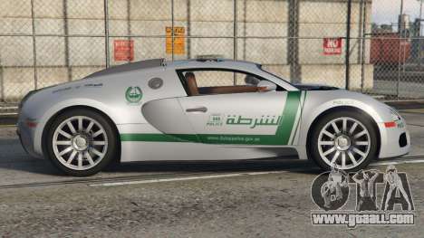 Bugatti Veyron Dubai Police