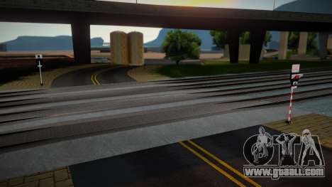 Railroad Crossing Mod Slovakia v22 for GTA San Andreas