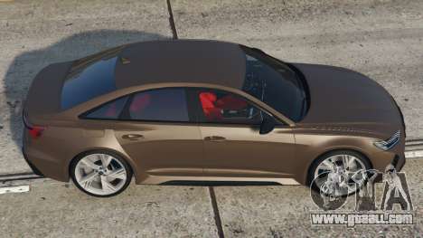 Audi RS 6 Sedan (C8) Tobacco Brown