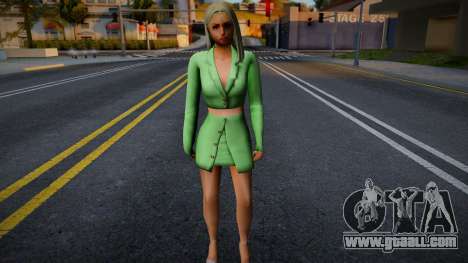 Office green girl for GTA San Andreas