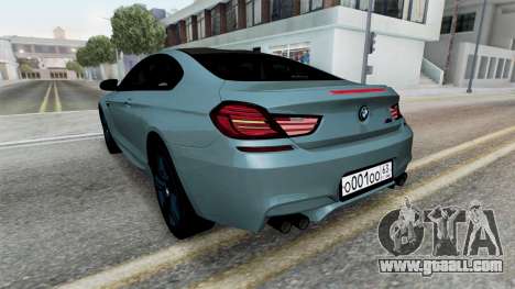 BMW M6 Coupe (F13) William for GTA San Andreas