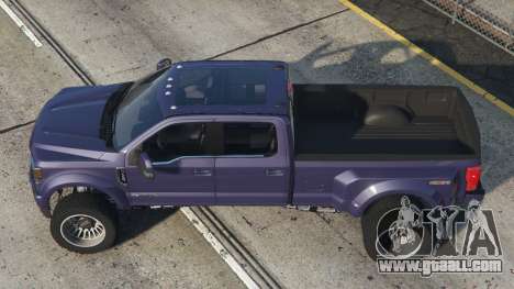 Ford F-450 Limited Purple Navy