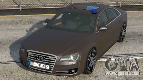 Audi A8 Unmarked Police