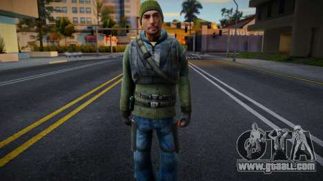 Half-Life 2 Rebels Male v9 for GTA San Andreas
