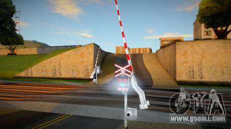 Railroad Crossing Mod Czech v8 for GTA San Andreas