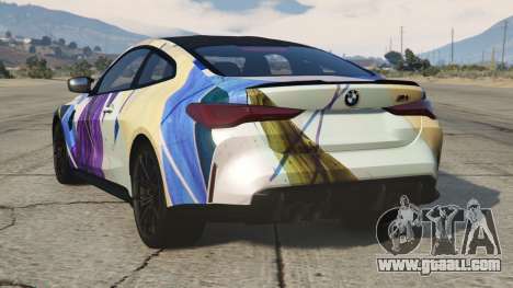 BMW M4 Competition Seroburomalinovyj