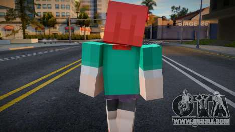 Tomo Aizawa (Tomo-chan Is a Girl) Minecraft for GTA San Andreas