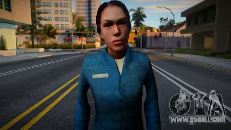 Half-Life 2 Citizens Female v5 for GTA San Andreas