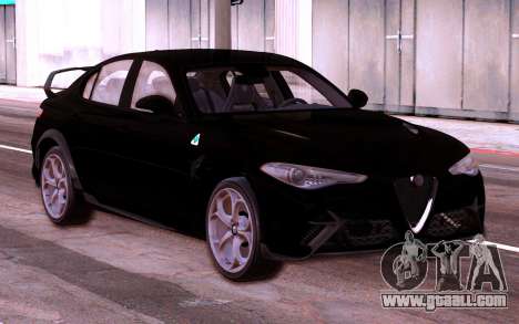 Alfa Romeo Giulia Veloce 280 HP 2022 for GTA San Andreas