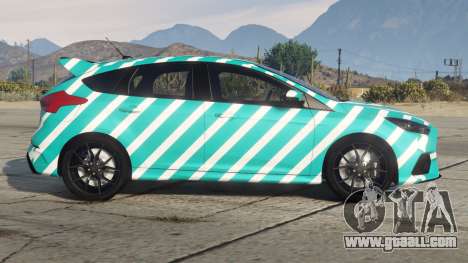 Ford Focus RS Bright Turquoise