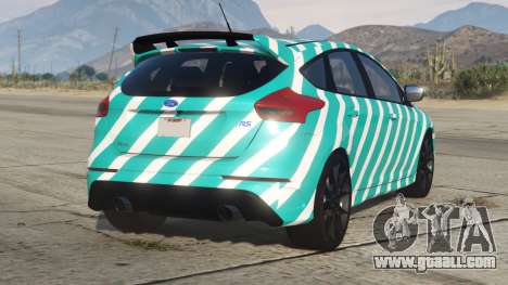 Ford Focus RS Bright Turquoise