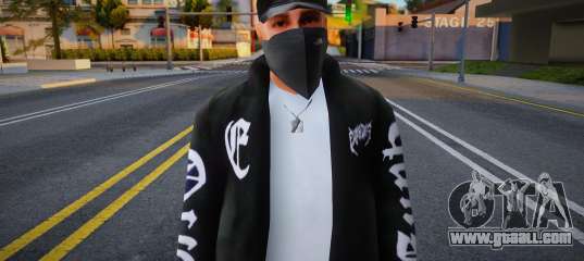 A young guy in fashionable clothes for GTA San Andreas