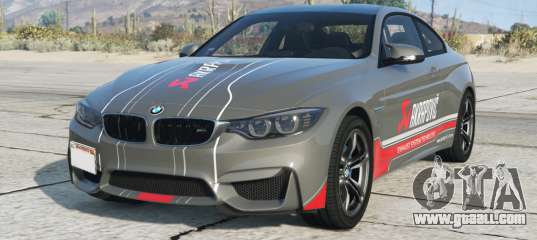 BMW M4 Dove Gray [Add-On] for GTA 5