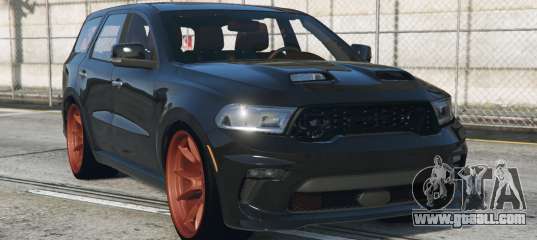 Dodge Durango SRT Hellcat (WD) Eerie Black [Add-On] for GTA 5