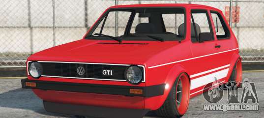 Volkswagen Golf Light Brilliant Red [Add-On] for GTA 5