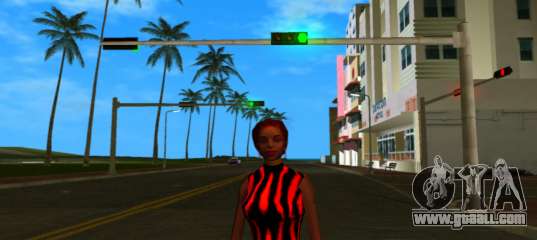 Black Girl Long Hair for GTA Vice City