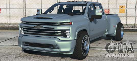 Chevrolet Silverado 3500 HD Slate Gray [Replace] for GTA 5