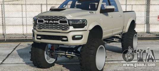 Ram Mega Cab Gray Olive [Add-On] for GTA 5