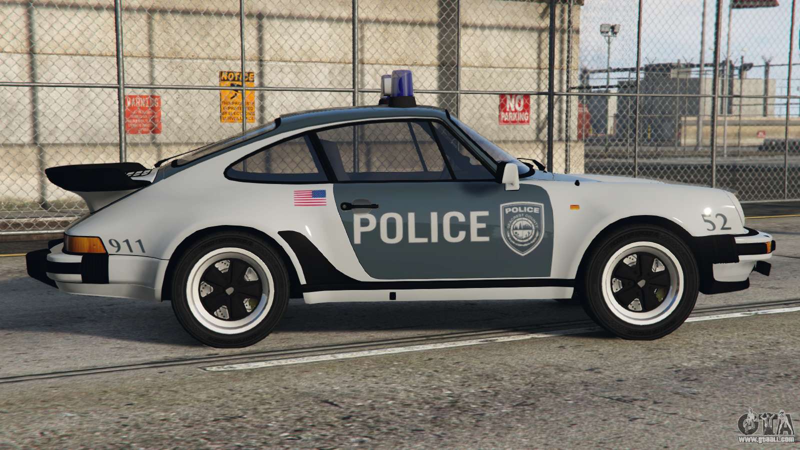 Porsche 911 Police [Replace] for GTA 5