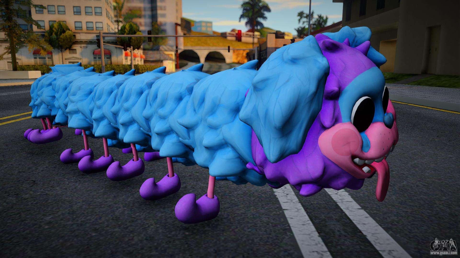 GTA San Andreas Poppy Playtime PJ Pug A Pillar Skin Mod 