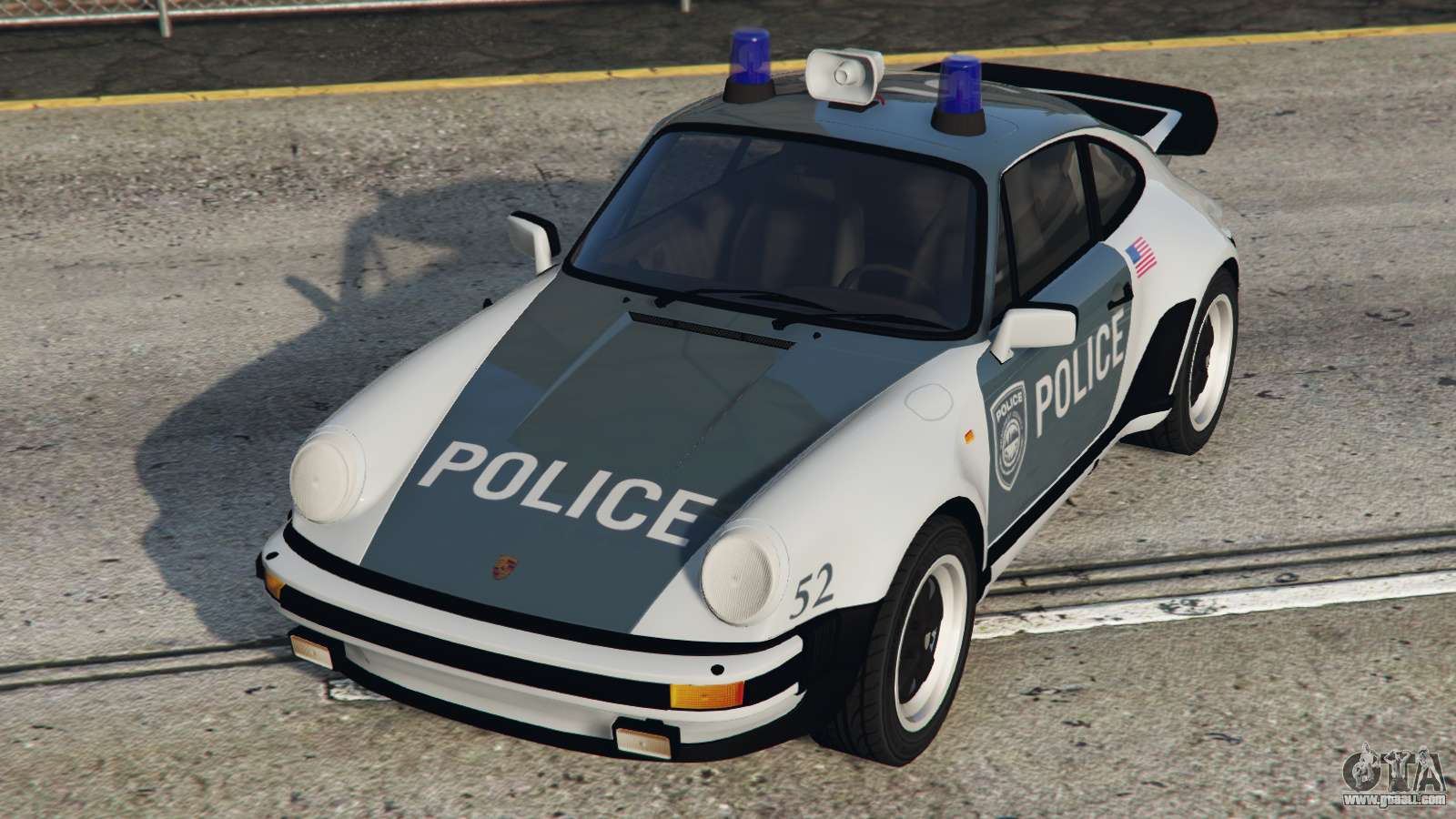 Porsche 911 Police [Replace] for GTA 5