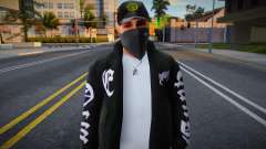 A young guy in fashionable clothes for GTA San Andreas