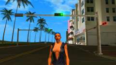 Girl with blue hair for GTA Vice City
