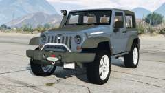 Jeep Wrangler Rubicon (JK) Slate Gray [Add-On] for GTA 5