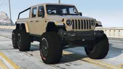 Jeep Gladiator 6x6 (JT) Sandrift [Replace] for GTA 5