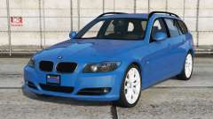 BMW 330d Touring (E91) Honolulu Blue [Add-On] for GTA 5