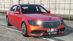 Mercedes-Maybach S 680 Light Brilliant Red [Replace] for GTA 5