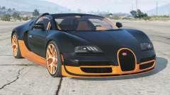 Bugatti Veyron Grand Sport Roadster Vitesse 2012 Gunmetal [Replace] for GTA 5