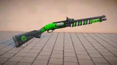 Green Chromegun Toxic Dragon by sHePard for GTA San Andreas