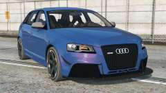 Audi RS 3 Sportback (8PA) Bahama Blue [Replace] for GTA 5