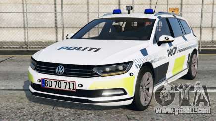 Volkswagen Passat Variant Danish Police [Add-On] for GTA 5