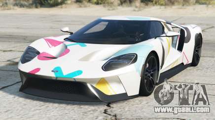 Ford GT Bright Turquoise for GTA 5